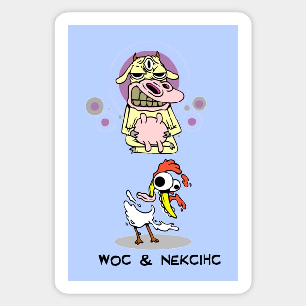 woc & nekcihc Sticker by Talonardietalon